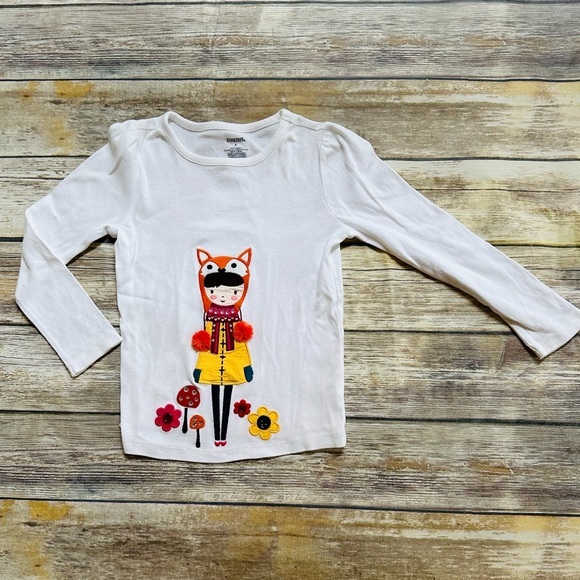 Girls Gymboree adorable longsleeve! Size 6 - Picture 1 of 5